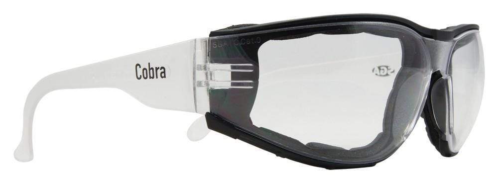 Cobra Safety Glasses - Clear Anti-fog Lens 12SCCFA PPE ASW   
